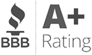 A+ Better Business Bureau Rating